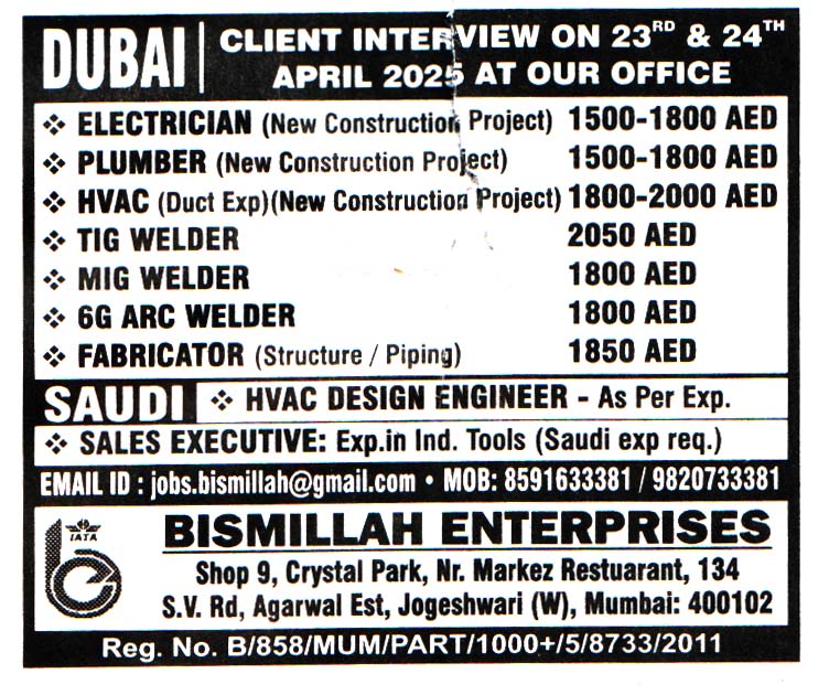 MIG Welder for Jobs in Dubai