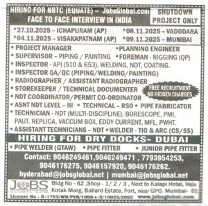 Painting Supervisor Jobs in Dubai
