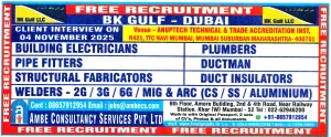 DUCT INSULATORS Job in DUBAI